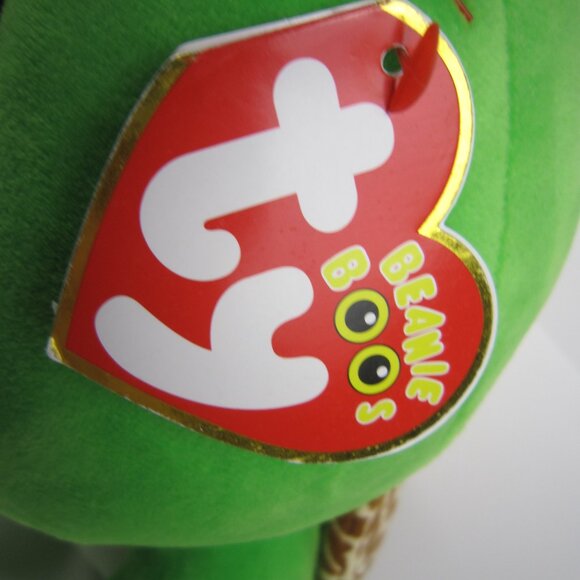 TY Beanie Boos - TURBO the Green Turtle - LARGE 16.5" - Used - Picture 5 of 12